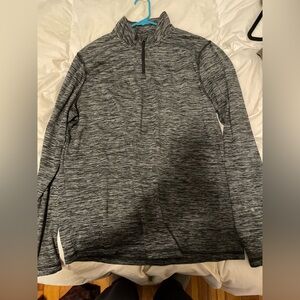 Nautica Charcoal Striped Pullover